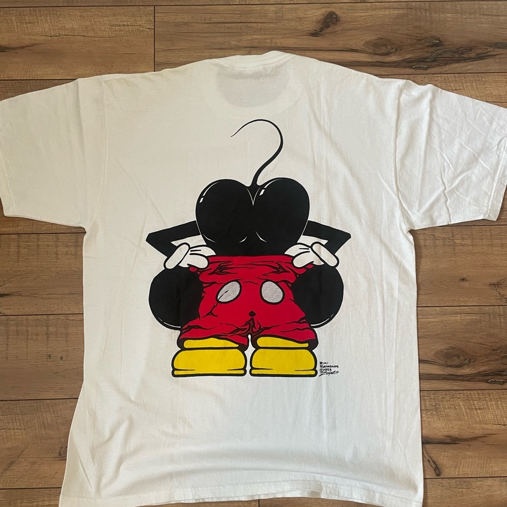 vintage mickey mouse flip shirt